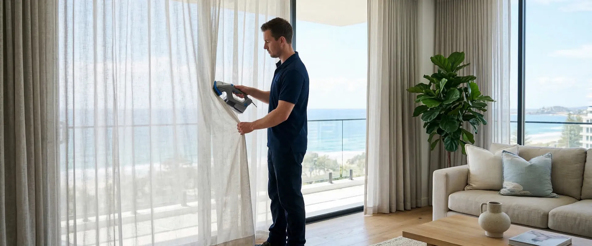 Curtain Cleaning in Gold Coast: Costs, Process, Drying Time & What to Expect