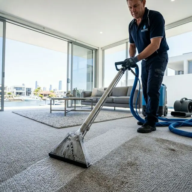 Professional steam cleaning equipment